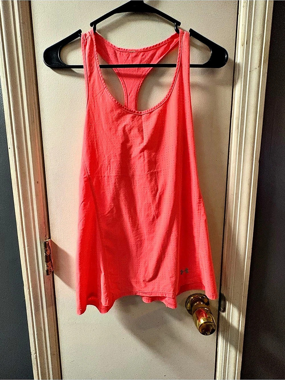 Under Armour Women's Racerback Athletic Tank in Pink size small